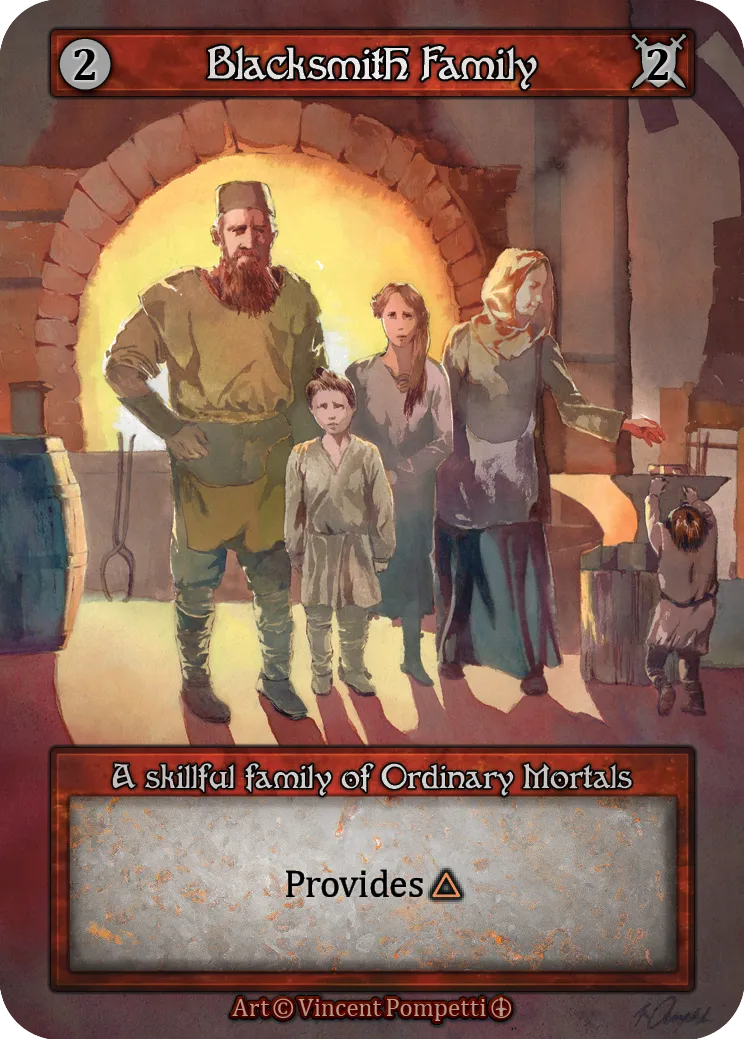 Blacksmith Family — Arthurian Legends — Sorcery: Contested Realms