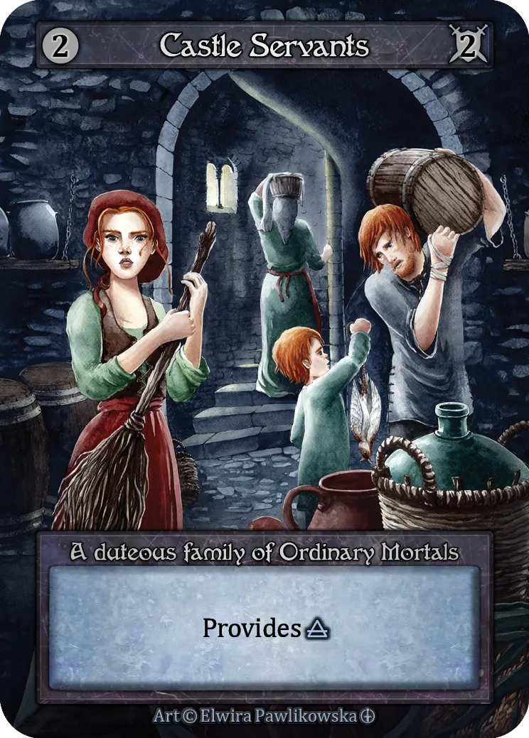 Castle Servants — Arthurian Legends — Sorcery: Contested Realms