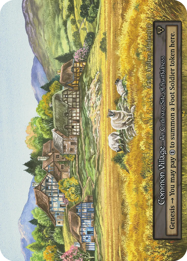 Common Village — Arthurian Legends — Sorcery: Contested Realms