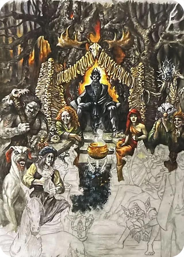 Unseelie Court - Sketch — Arthurian Legends - Curios — Sorcery: Contested Realm