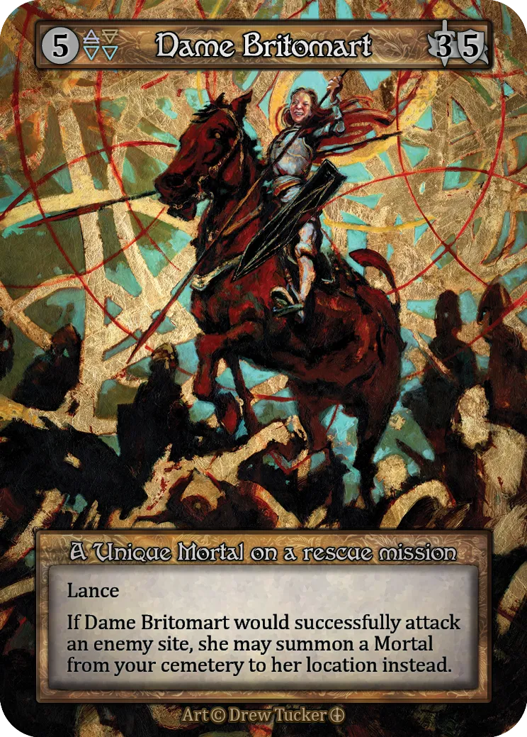 Dame Britomart — Arthurian Legends — Sorcery: Contested Realms