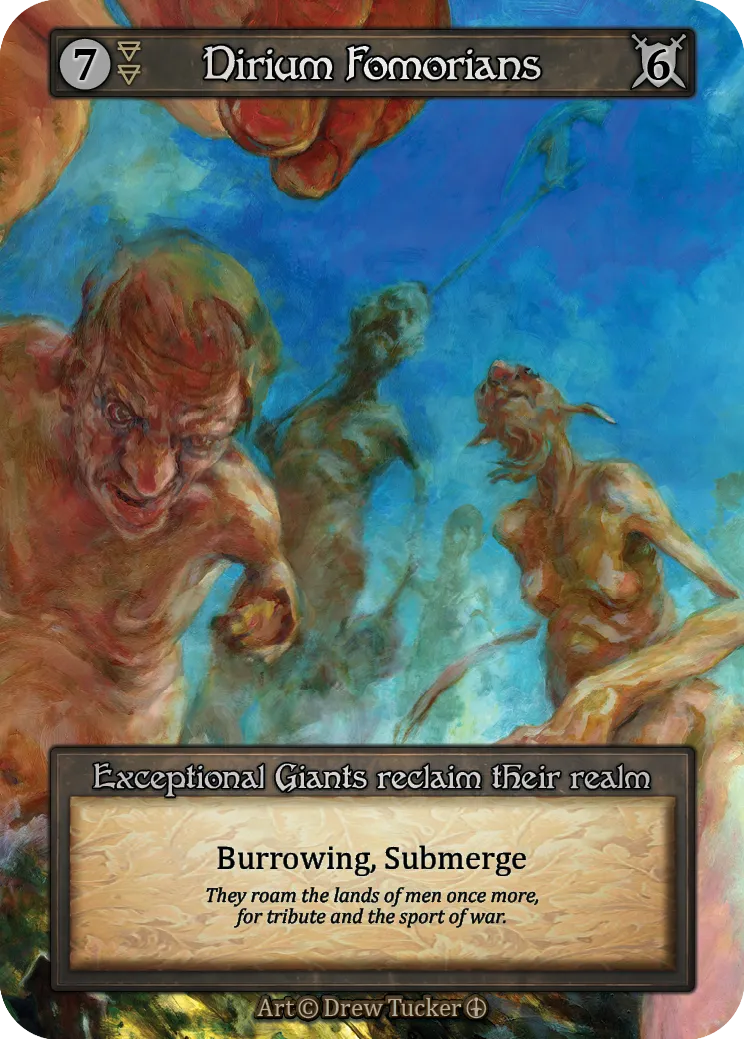 Dirium Fomorians — Arthurian Legends — Sorcery: Contested Realms