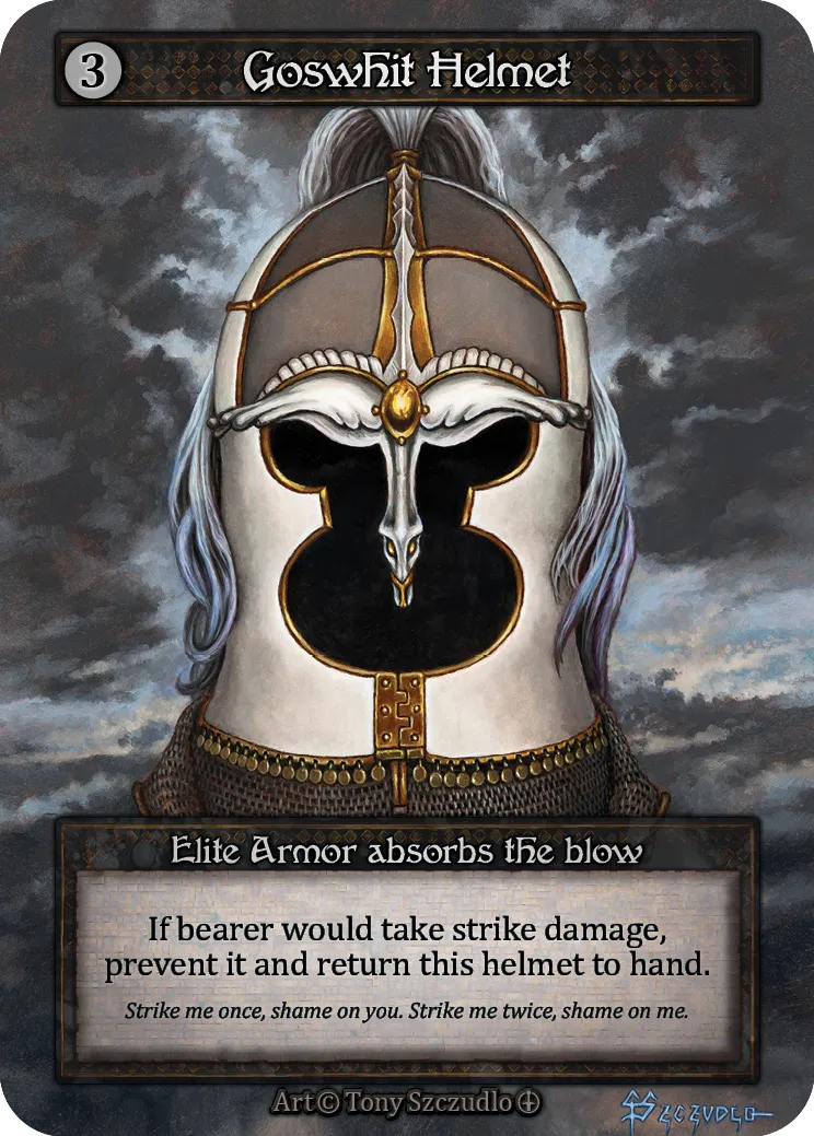 Goswhit Helmet — Arthurian Legends — Sorcery: Contested Realms