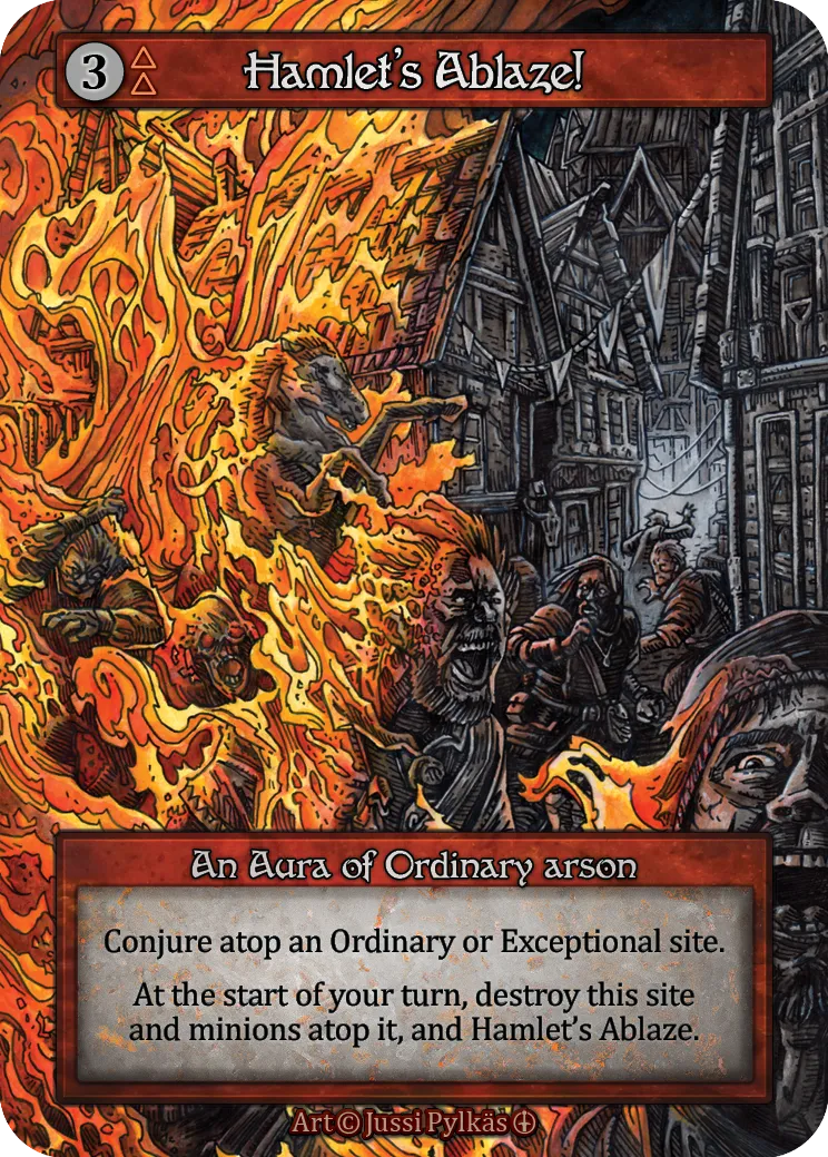 Hamlet's Ablaze! — Arthurian Legends — Sorcery: Contested Realms