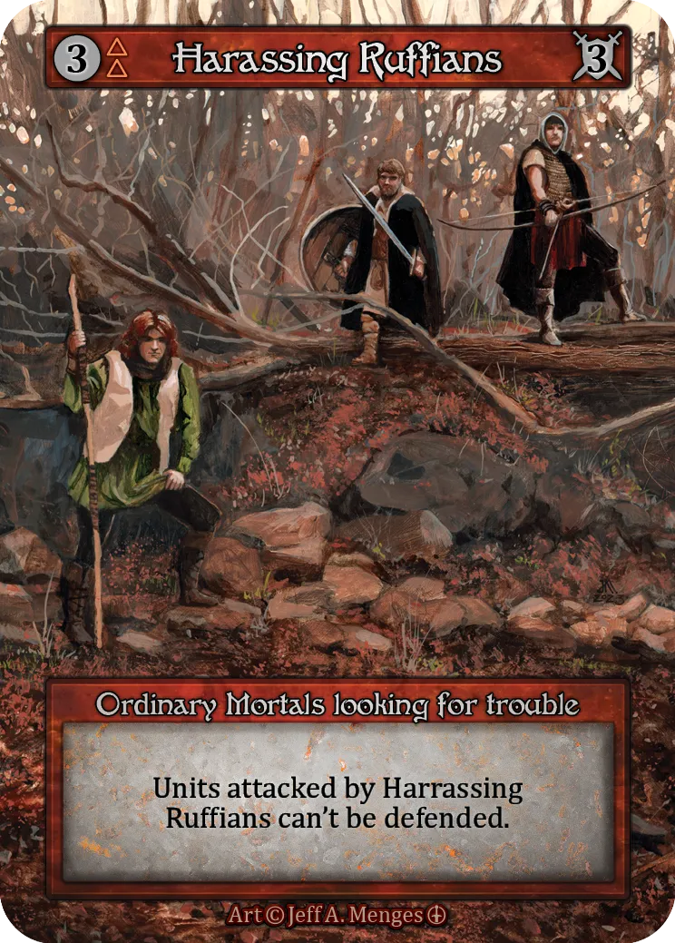 Harassing Ruffians — Arthurian Legends — Sorcery: Contested Realms