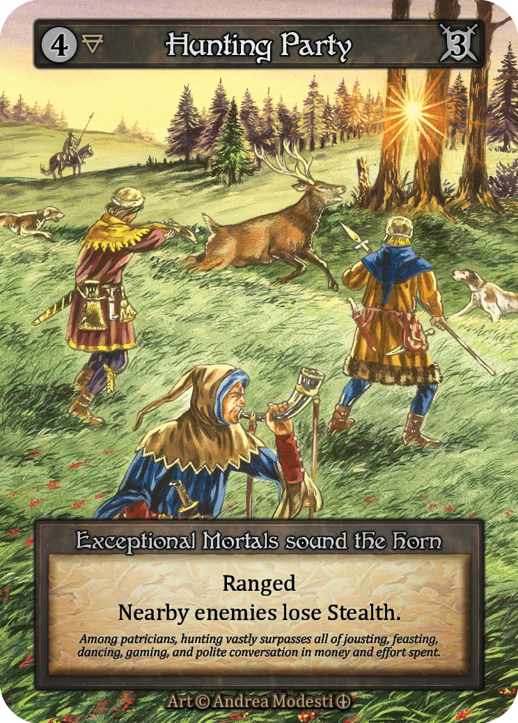 Hunting Party — Arthurian Legends — Sorcery: Contested Realms