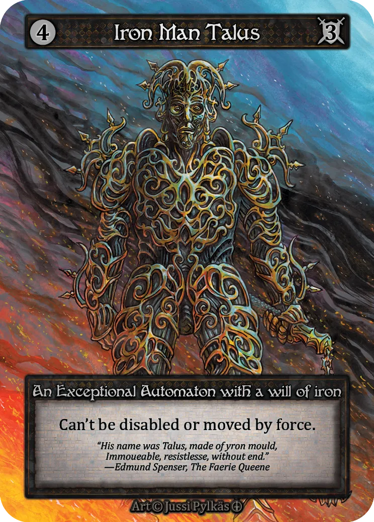Iron Man Talus — Arthurian Legends — Sorcery: Contested Realms