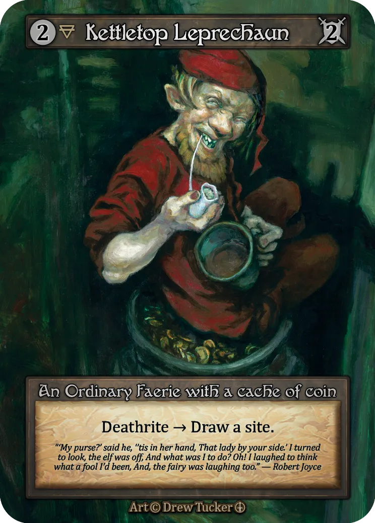 Kettletop Leprechaun — Arthurian Legends — Sorcery: Contested Realms