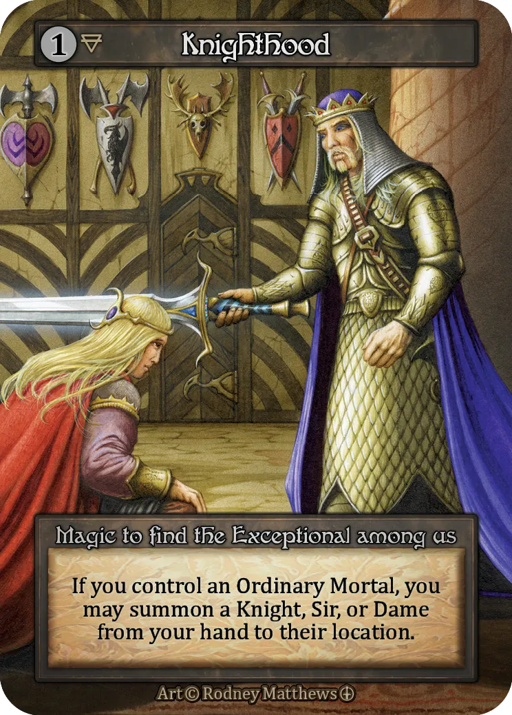 Knighthood — Arthurian Legends — Sorcery: Contested Realms