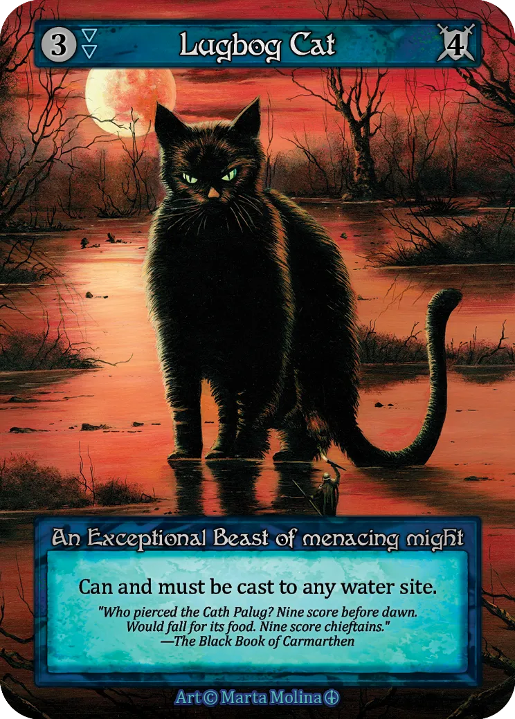 Lugbog Cat — Arthurian Legends — Sorcery: Contested Realms