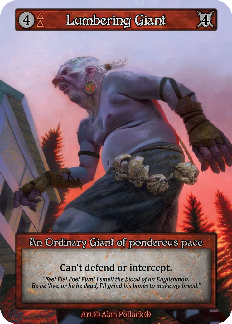 Lumbering Giant — Arthurian Legends — Sorcery: Contested Realms
