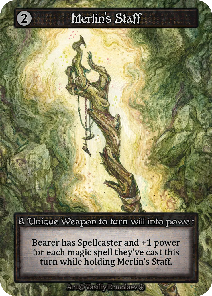 Merlin's Staff — Arthurian Legends — Sorcery: Contested Realms