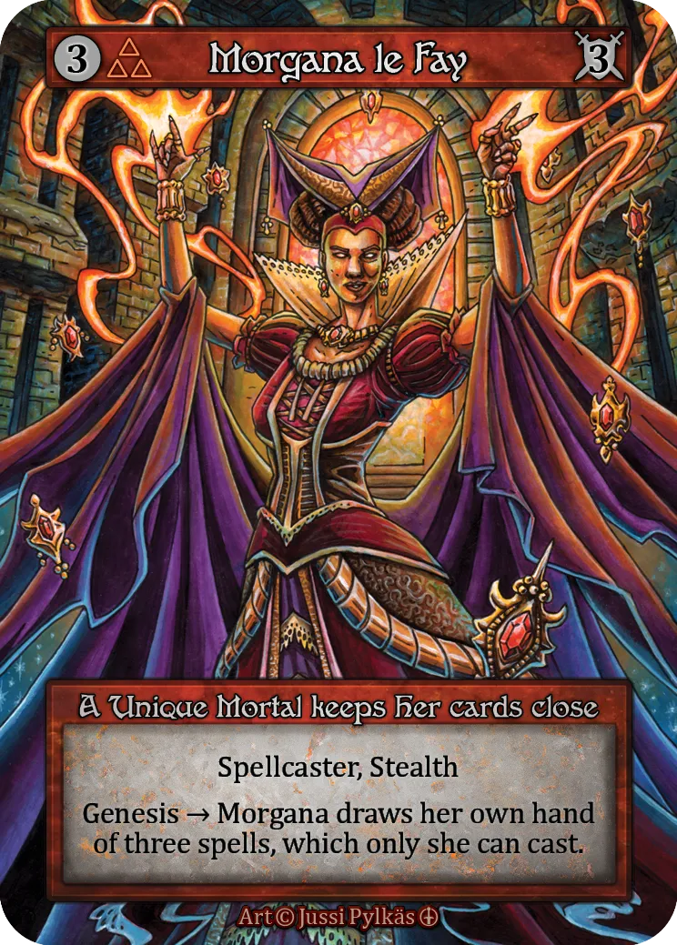 Morgana le Fay from Arthurian Legends - Sorcery: Contested Realm