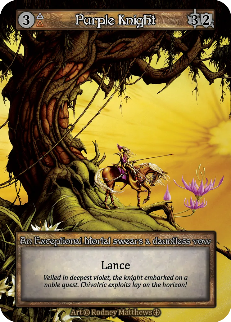 Purple Knight — Arthurian Legends — Sorcery: Contested Realms