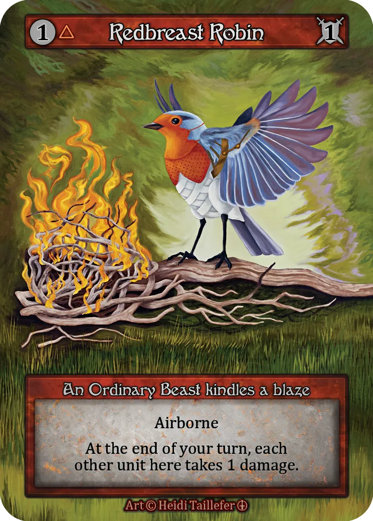 Redbreast Robin — Arthurian Legends — Sorcery: Contested Realms