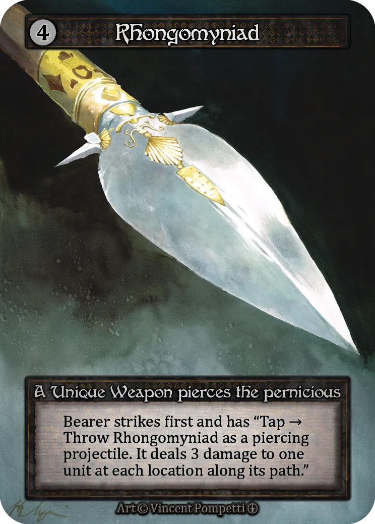 Rhongomyniad — Arthurian Legends — Sorcery: Contested Realm