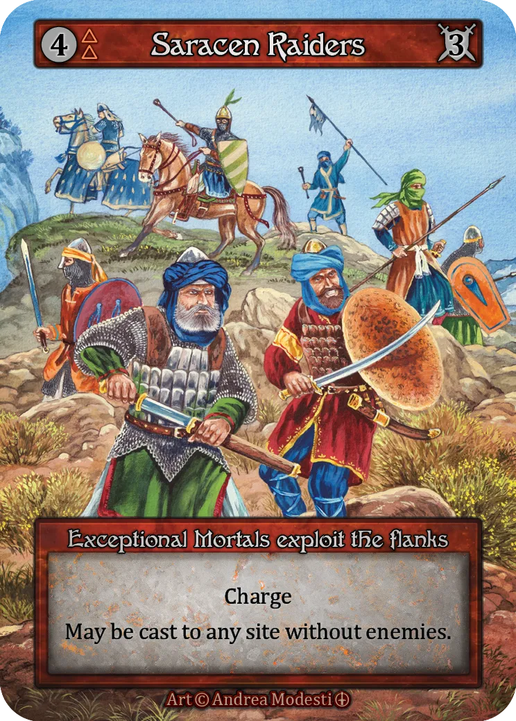 Saracen Raiders — Arthurian Legends — Sorcery: Contested Realms
