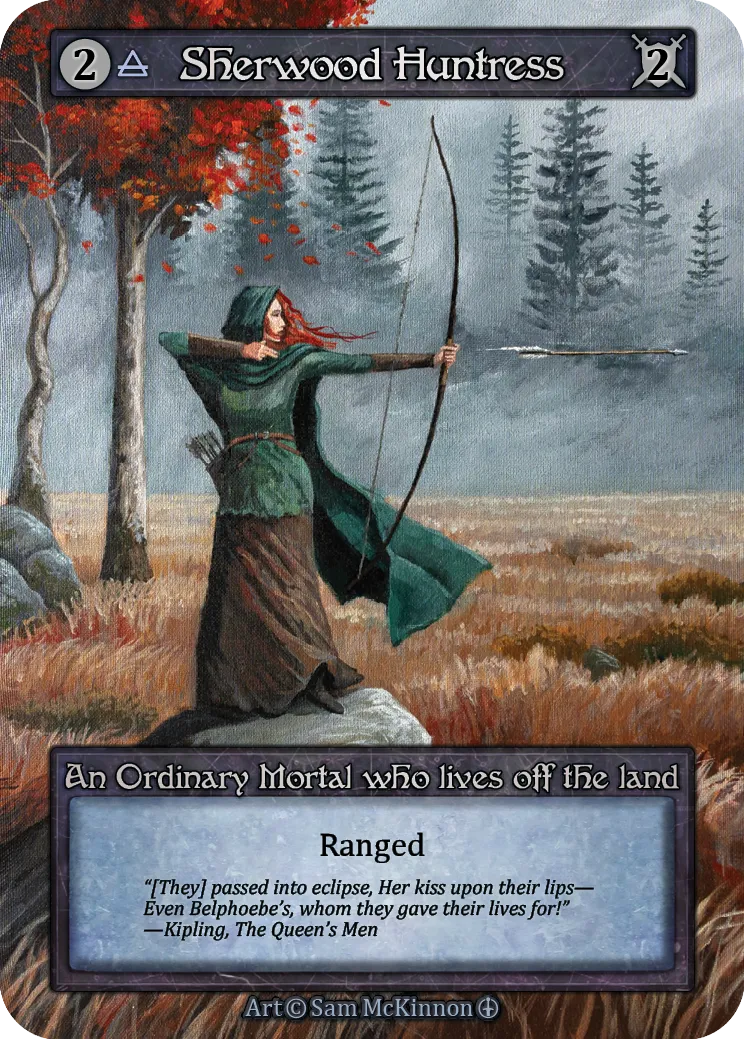 Sherwood Huntress — Arthurian Legends — Sorcery: Contested Realms