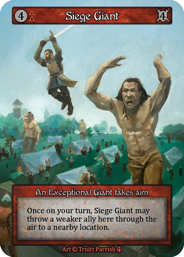 Siege Giant — Arthurian Legends — Sorcery: Contested Realms