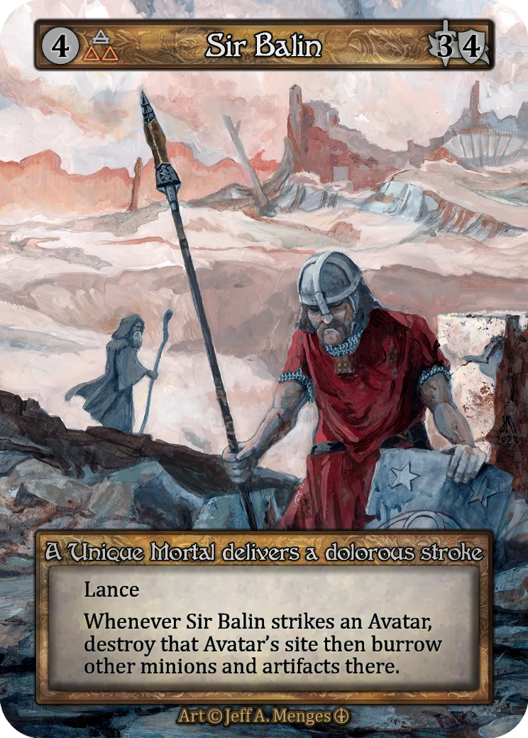 Sir Balin — Arthurian Legends — Sorcery: Contested Realms