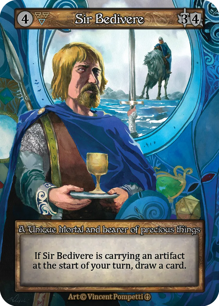 Sir Bedivere — Arthurian Legends — Sorcery: Contested Realms