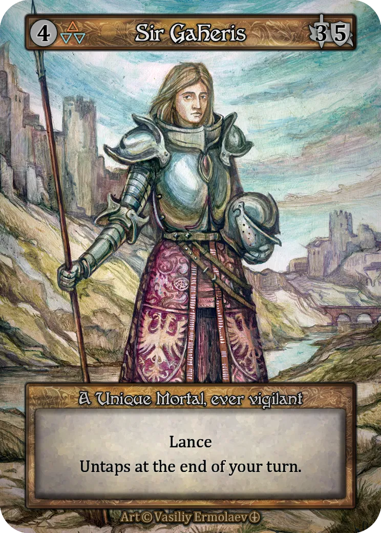Sir Gaheris — Arthurian Legends — Sorcery: Contested Realms