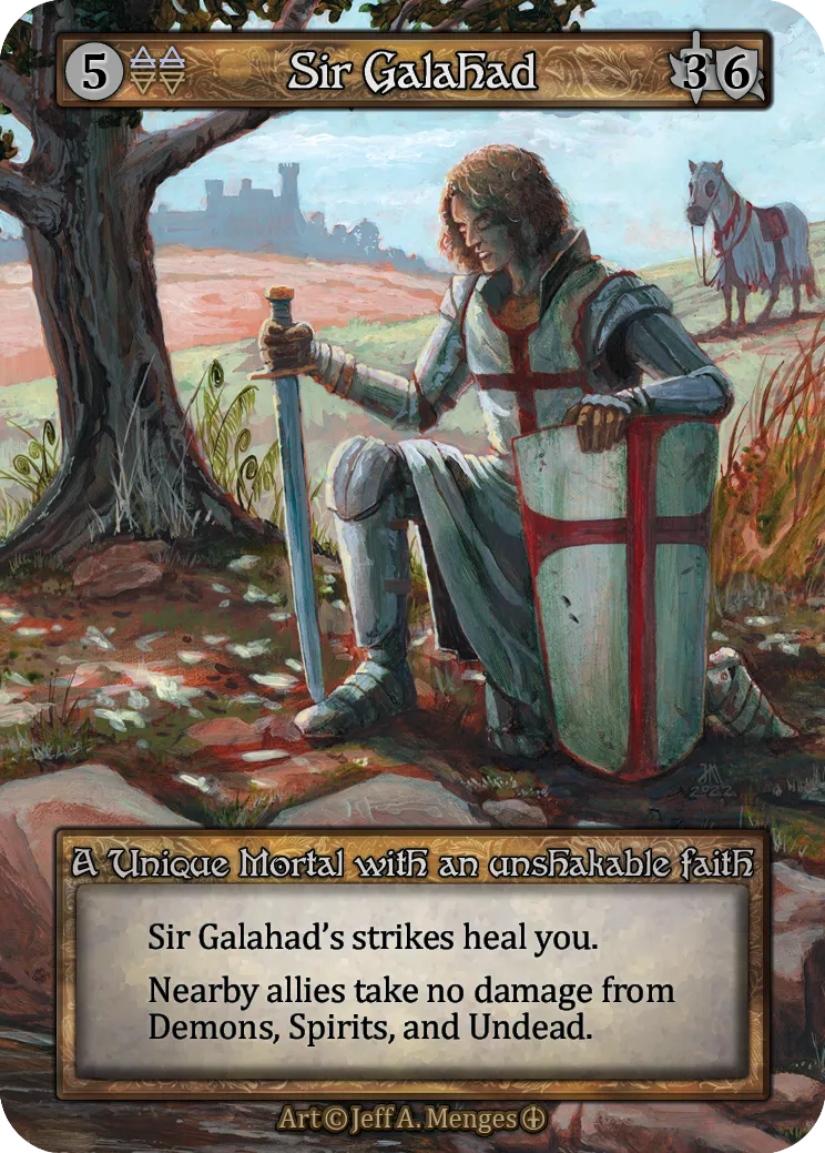 Sir Galahad — Arthurian Legends — Sorcery: Contested Realms