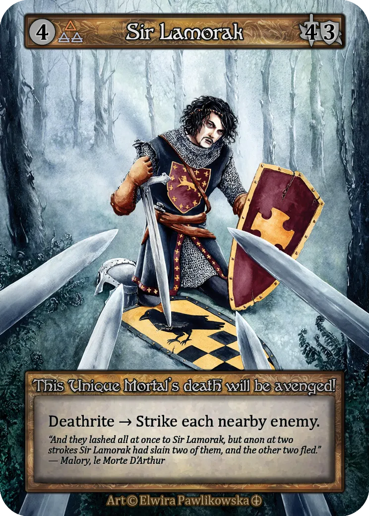 Sir Lamorak — Arthurian Legends — Sorcery: Contested Realms