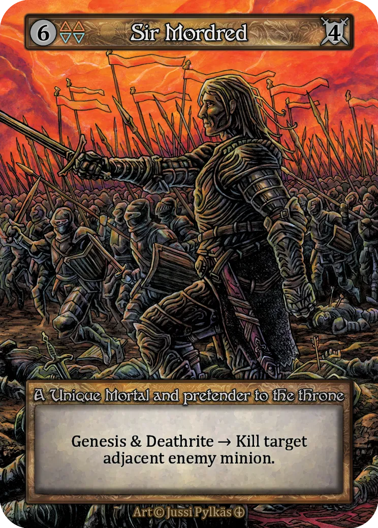 Sir Mordred — Arthurian Legends — Sorcery: Contested Realms