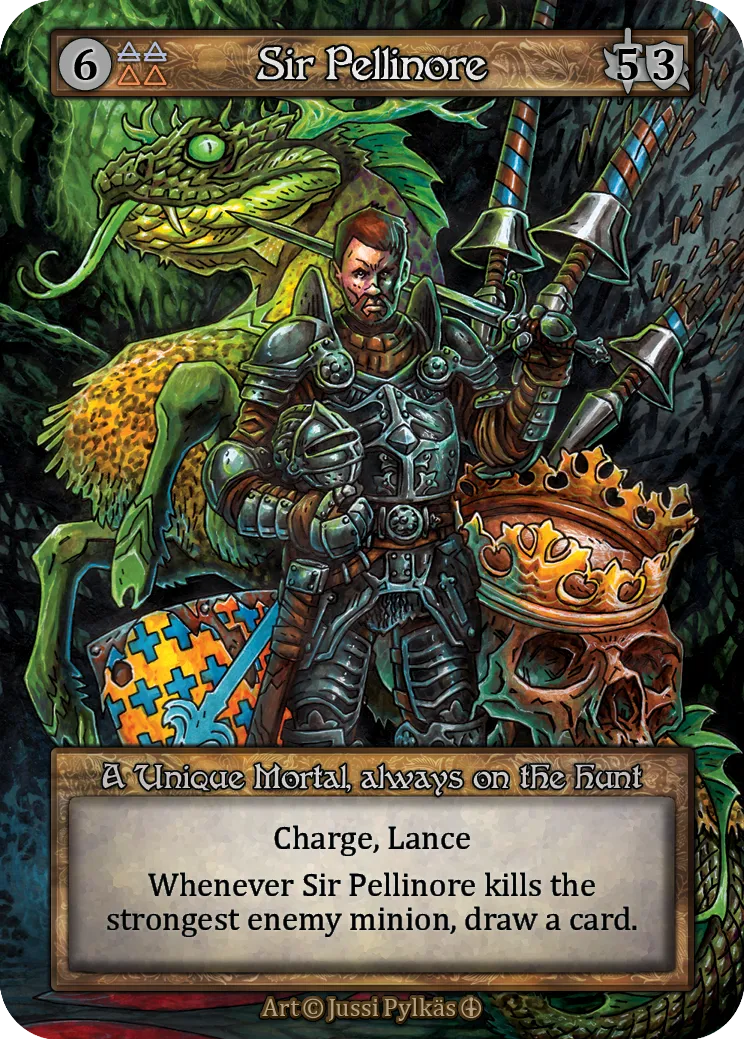 Sir Pellinore — Arthurian Legends — Sorcery: Contested Realms