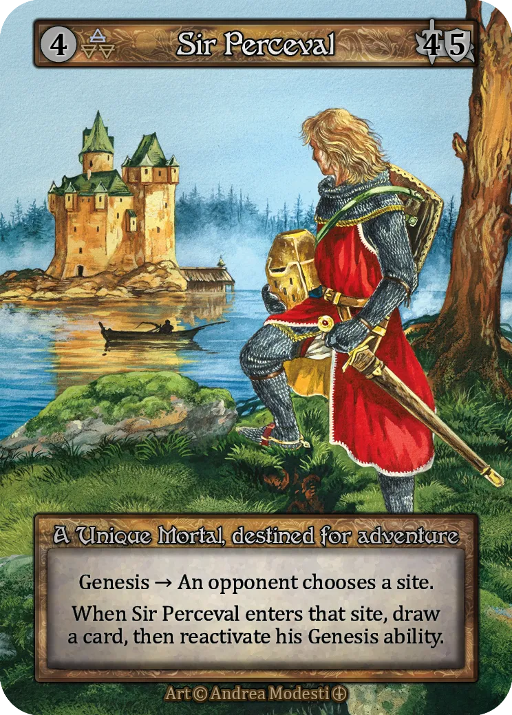 Sir Perceval — Arthurian Legends — Sorcery: Contested Realms