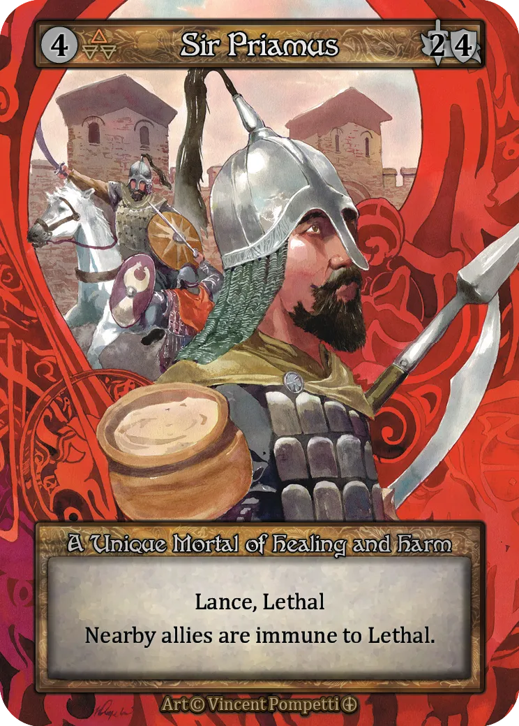 Sir Priamus — Arthurian Legends — Sorcery: Contested Realms