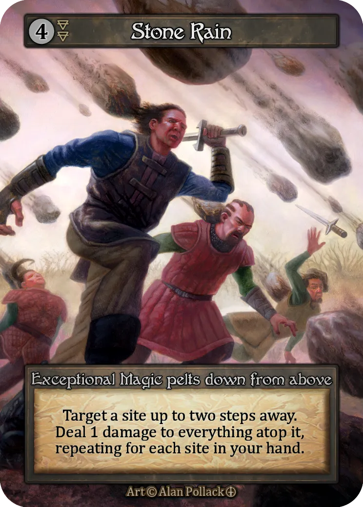Stone Rain — Arthurian Legends — Sorcery: Contested Realms