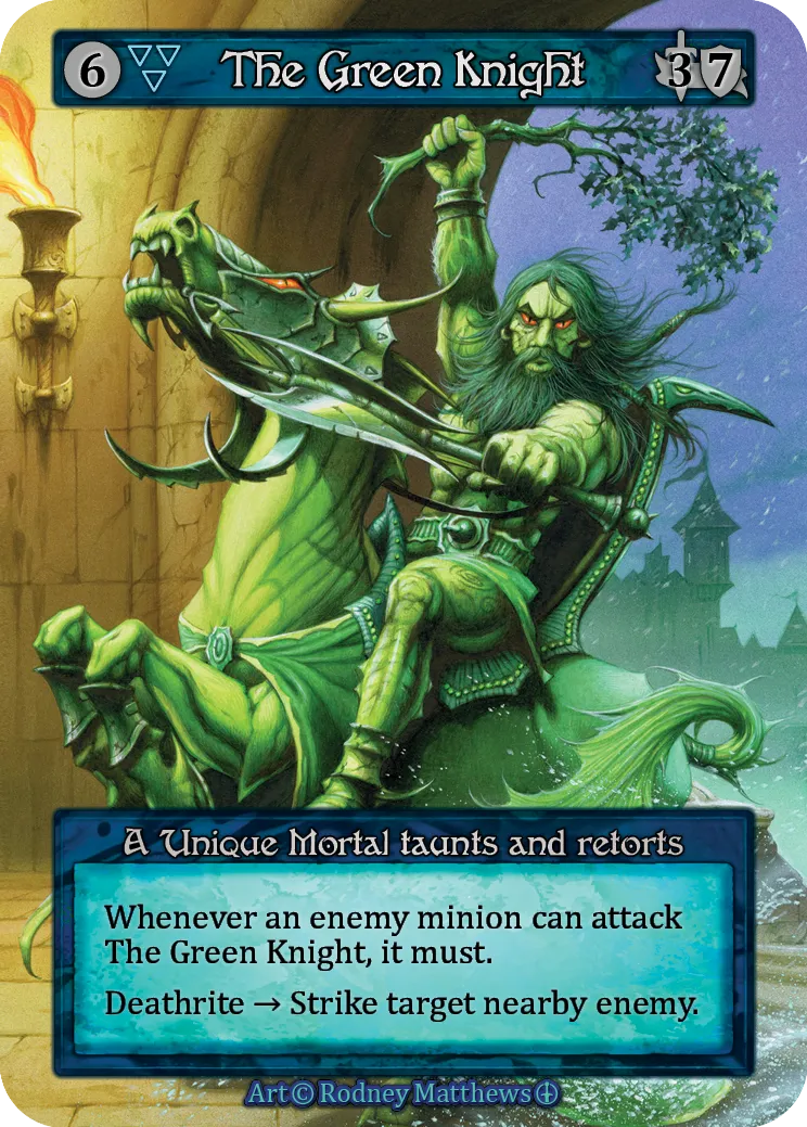 The Green Knight — Arthurian Legends — Sorcery: Contested Realm