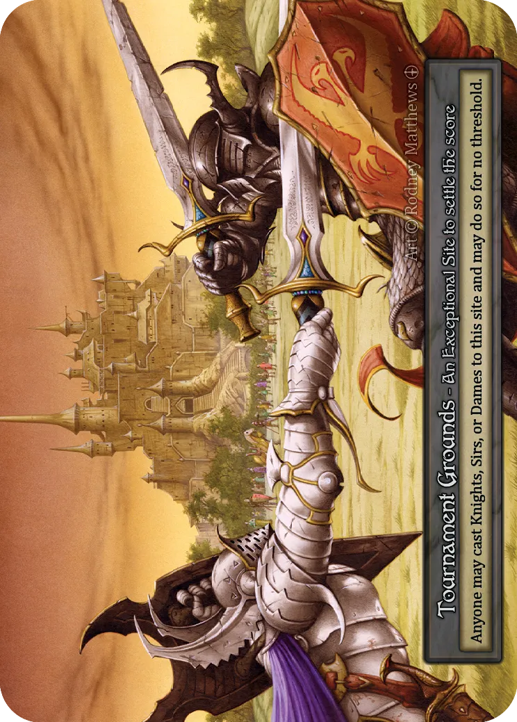 Tournament Grounds — Arthurian Legends — Sorcery: Contested Realms