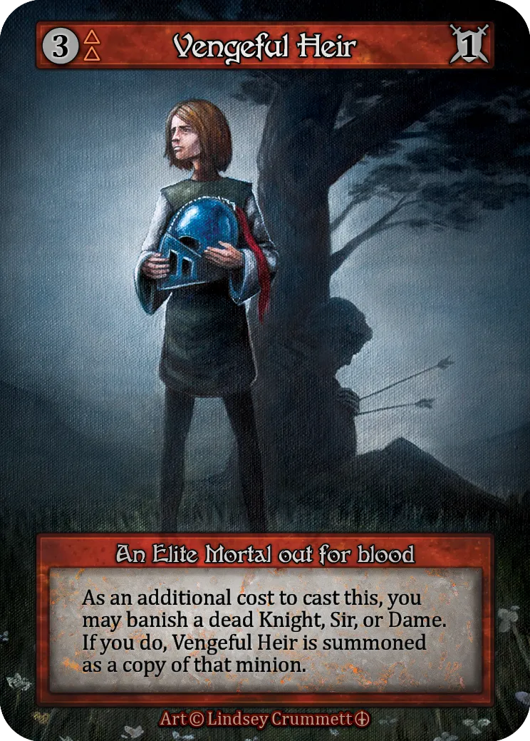 Vengeful Heir — Arthurian Legends — Sorcery: Contested Realms