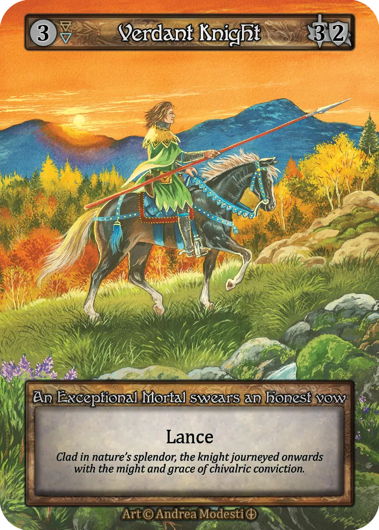 Verdant Knight — Arthurian Legends — Sorcery: Contested Realms