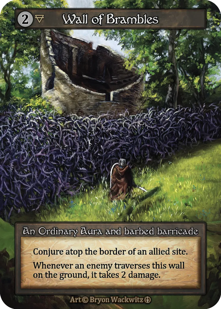 Wall of Brambles — Arthurian Legends — Sorcery: Contested Realms