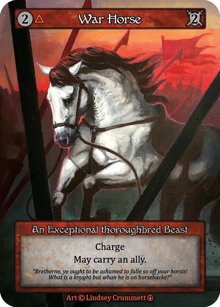 War Horse — Arthurian Legends — Sorcery: Contested Realms