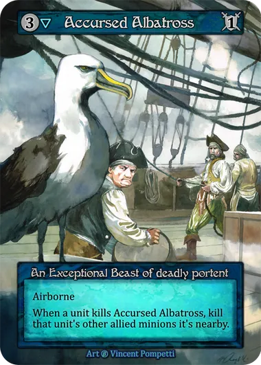 Accursed Albatross — Beta — Sorcery: Contested Realm