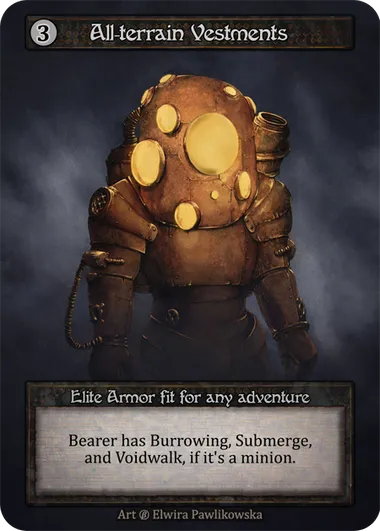 All-terrain Vestments — Beta — Sorcery: Contested Realms