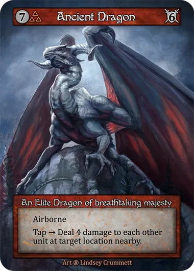 Ancient Dragon — Beta — Sorcery: Contested Realm