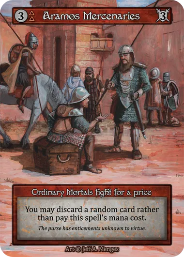 Aramos Mercenaries — Beta — Sorcery: Contested Realms