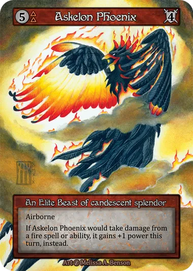 Askelon Phoenix — Beta — Sorcery: Contested Realm