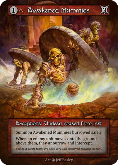 Awakened Mummies — Beta — Sorcery: Contested Realms