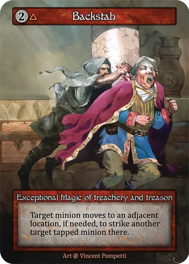 Backstab — Beta — Sorcery: Contested Realms