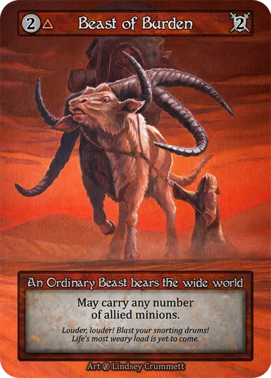 Beast of Burden — Beta — Sorcery: Contested Realms