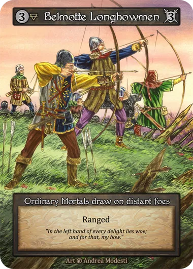 Belmotte Longbowmen — Beta — Sorcery: Contested Realms