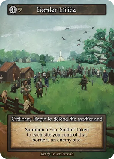 Border Militia — Beta — Sorcery: Contested Realms