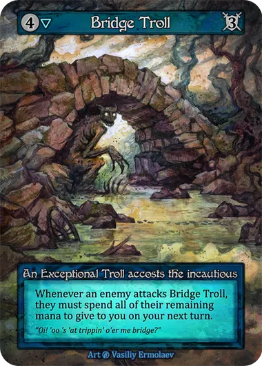 Bridge Troll — Beta — Sorcery: Contested Realms